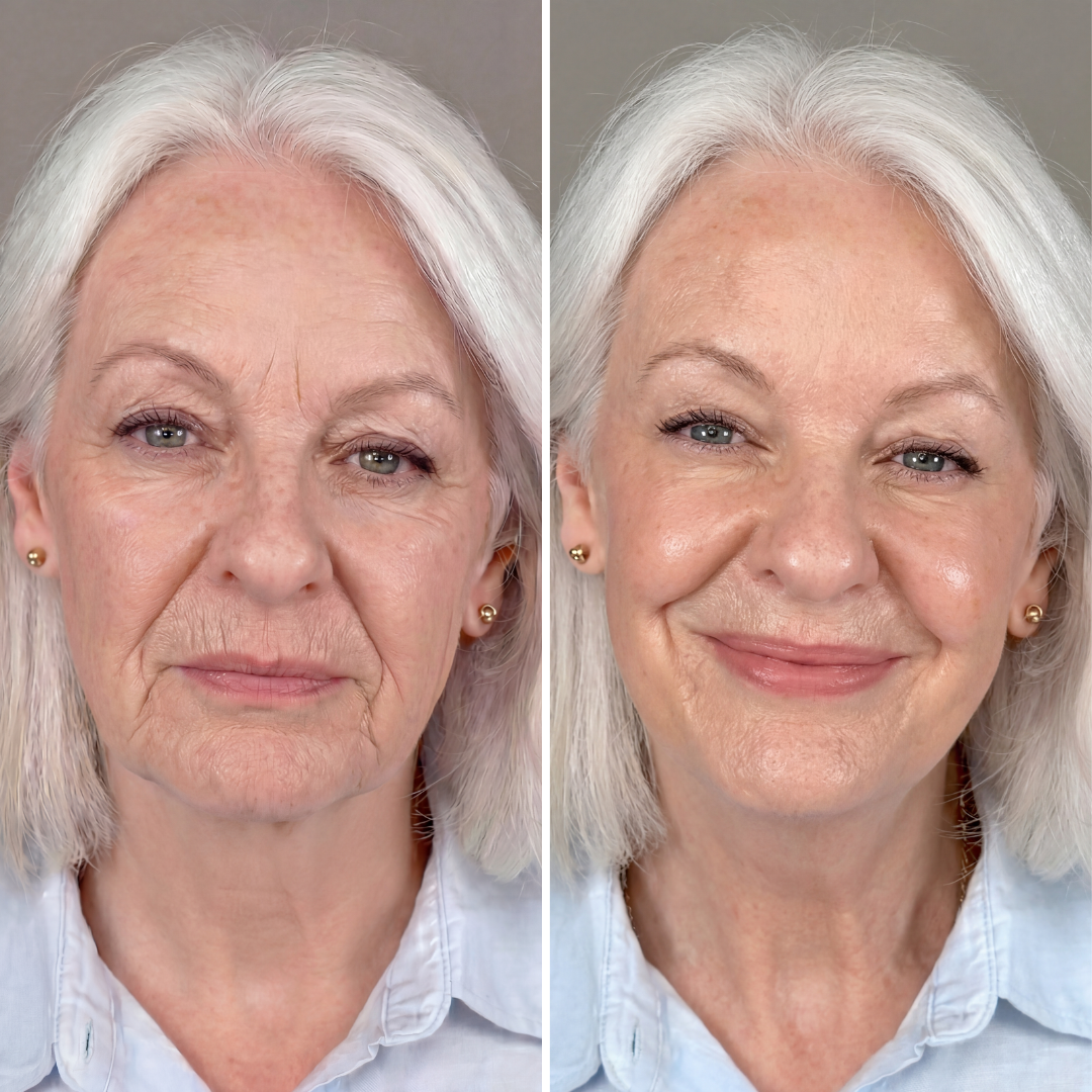 A smoother face in 3 minutes